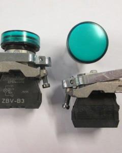 Lamp Green 24V Ac/Dc W/Cable